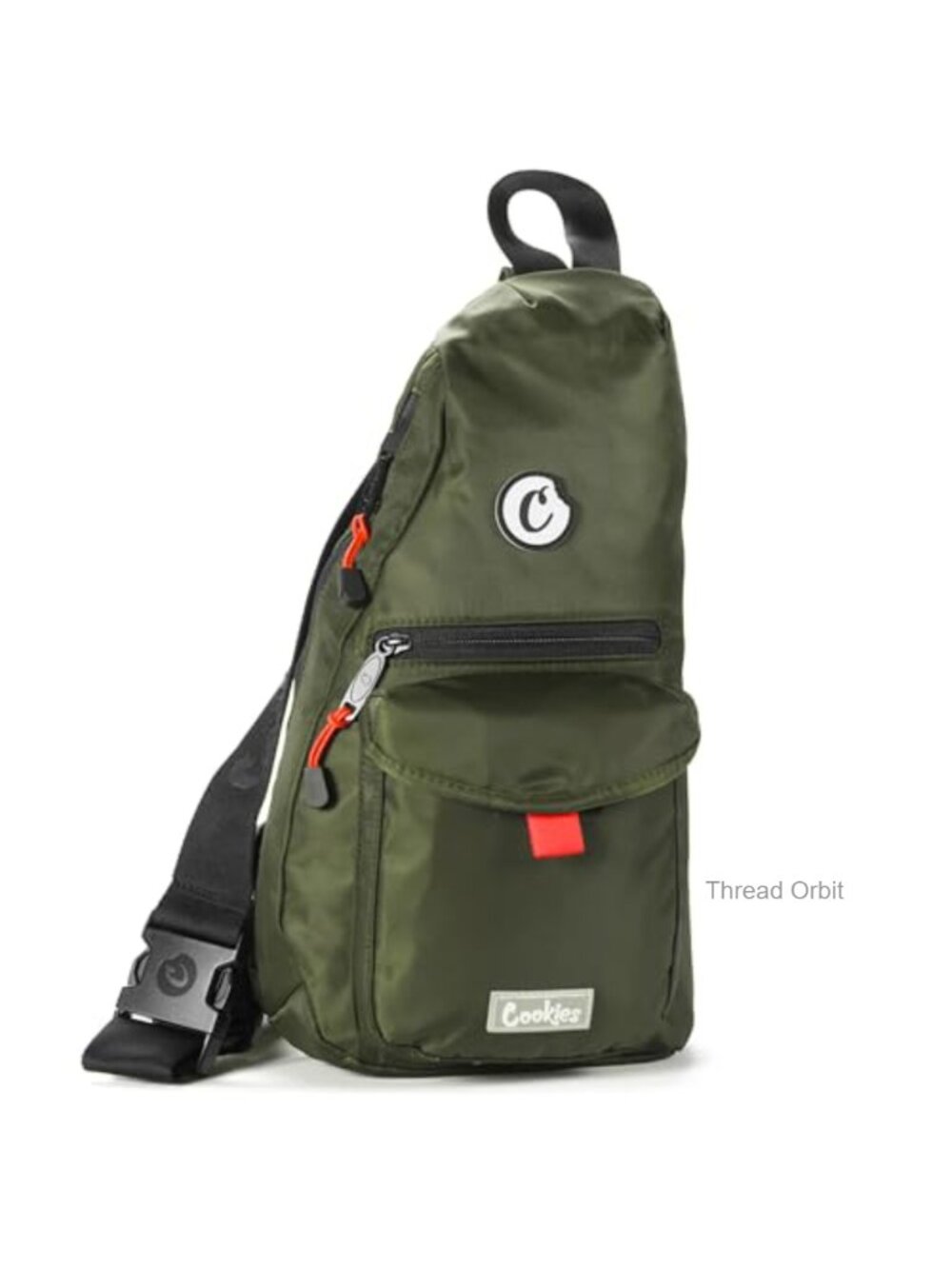 Canvas Crossbody Sling Bag Lightweight Travel Chest Bag Unisex